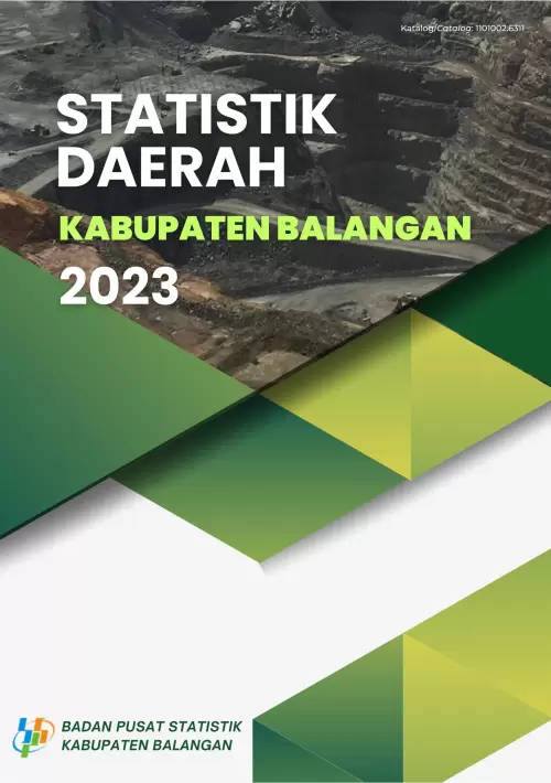 Statistik Daerah Kabupaten Balangan Tahun 2023