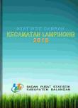 Statistik Daerah Kecamatan Lampihong 2015