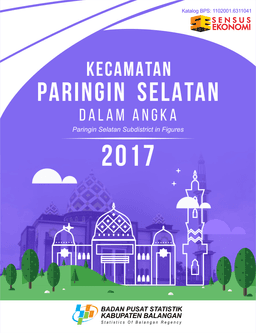 Paringin Selatan Subdistrict In Figures 2017