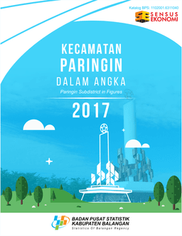 Paringin Subdistrict In Figures 2017