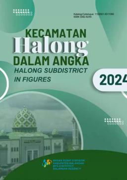 Kecamatan Halong Dalam Angka 2024