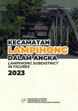 Lampihong Subdistrict In Figures 2023