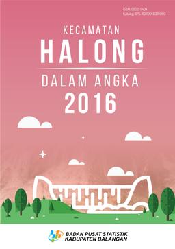 Kecamatan Halong Dalam Angka 2016