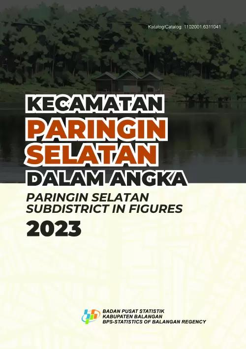 Paringin Selatan Subdistrict in Figures 2023