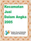 Kecamatan Juai Dalam Angka 2005