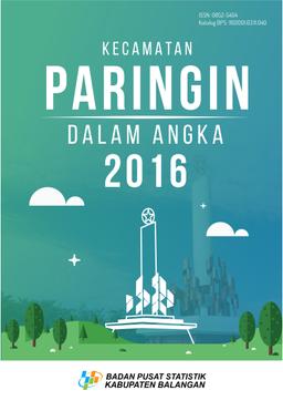 Kecamatan Paringin Dalam Angka 2016