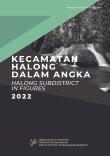 Kecamatan Halong Dalam Angka 2022