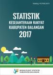 Statistik Kesejahteraan Rakyat Kabupaten Balangan 2017