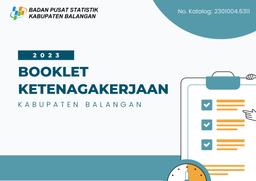 Booklet Ketenagakerjaan Kabupaten Balangan 2023