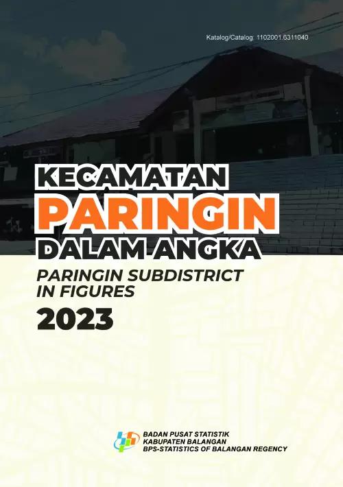 Paringin Subdistrict in Figures 2023