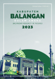 Kabupaten Balangan Dalam Angka 2023