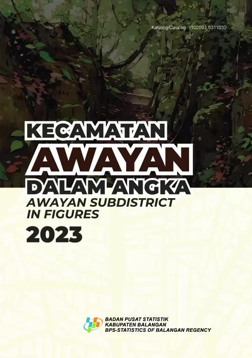 Kecamatan Awayan Dalam Angka 2023