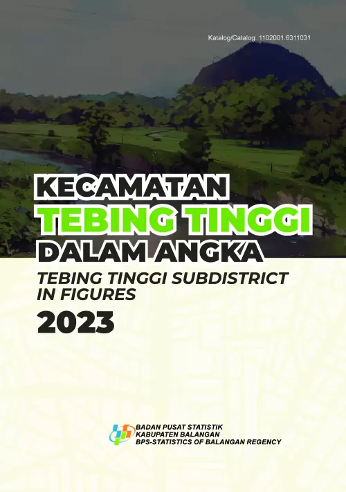 Kecamatan Tebing Tinggi Dalam Angka 2023
